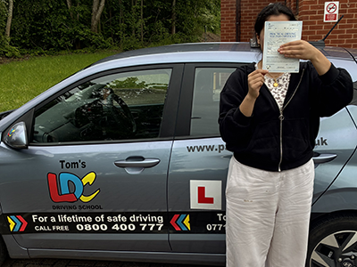 Sultan Karagandere 's Driving Test Pass Testimonial
