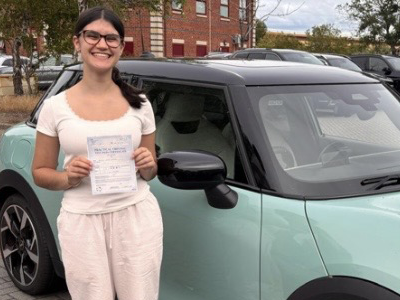 Alexa Batra's Driving Test Pass Testimonial