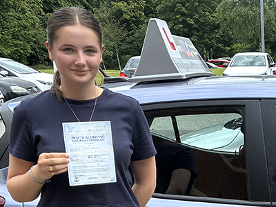 Amia Knott's Driving Test Pass Testimonial