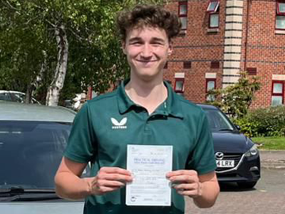 Evan Miller's Driving Test Pass Testimonial