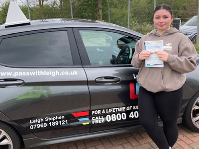 Ellie's Driving Test Pass Testimonial