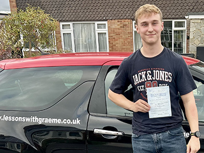 Jack Courtney's Driving Test Pass Testimonial