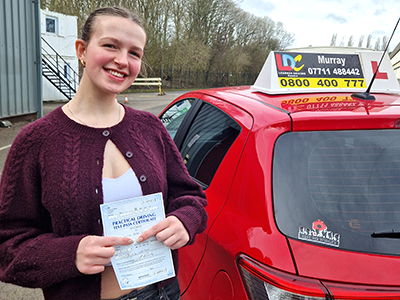 Olivia Cummings's Driving Test Pass Testimonial