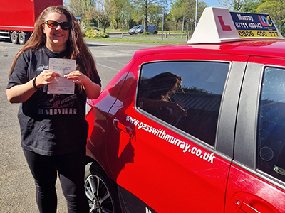 Hayley Greenwood's Driving Test Pass Testimonial