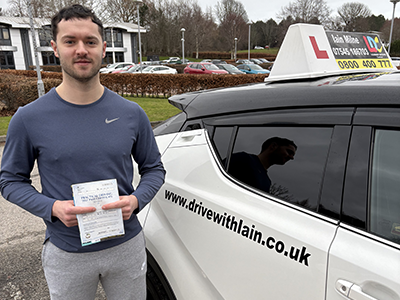Michael Millar's Driving Test Pass Testimonial