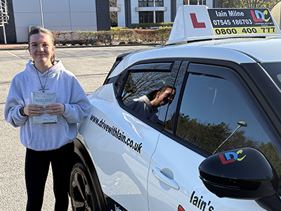 Erin Tracey's Driving Test Pass Testimonial