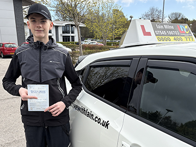 Oskar Kowalczyk's Driving Test Pass Testimonial