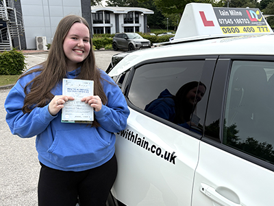 Lucy McFarlane's Driving Test Pass Testimonial