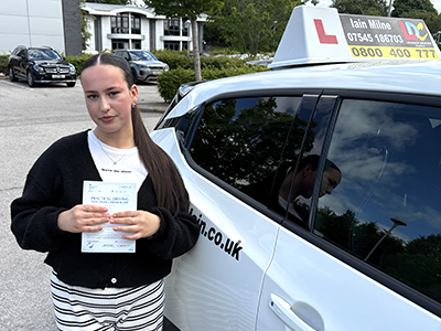 Gemma Keith's Driving Test Pass Testimonial