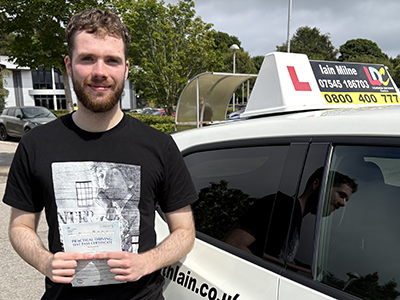 Marcus MacBeath's Driving Test Pass Testimonial