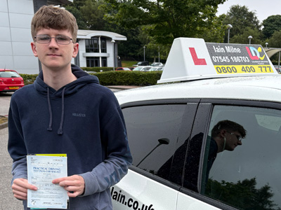 Jamie Mitchell's Driving Test Pass Testimonial