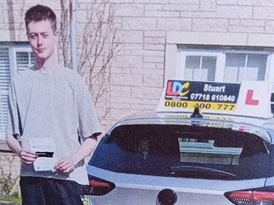 Moreno Tortolano 's Driving Test Pass Testimonial