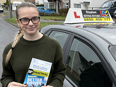 Kirstie's Driving Test Pass Testimonial