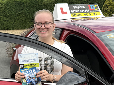 Eleanor Merch's Driving Test Pass Testimonial