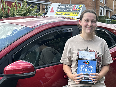 Ebonie Hall's Driving Test Pass Testimonial