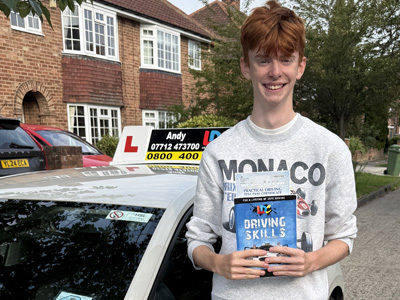 Theo Ward's Driving Test Pass Testimonial