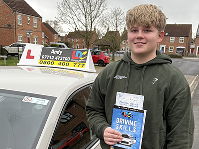 George Leaf's Driving Test Pass Testimonial