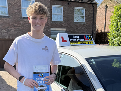 Nick Yates's Driving Test Pass Testimonial
