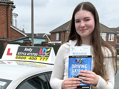 Evie Donohoe's Driving Test Pass Testimonial