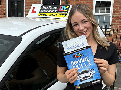 Rebecca 's Driving Test Pass Testimonial