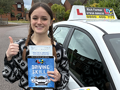 Charlotte 's Driving Test Pass Testimonial