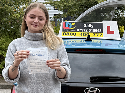 Billi-Louise's Driving Test Pass Testimonial