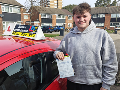 Louie's Driving Test Pass Testimonial