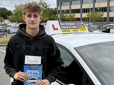 Freddie Bond (Brighton)'s Driving Test Pass Testimonial