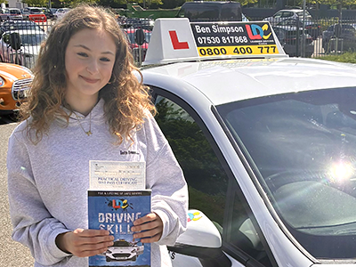 Scarlett Roxburgh (Seaford)'s Driving Test Pass Testimonial