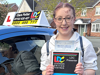 Olivia Allman's Driving Test Pass Testimonial