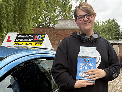 Bradley Hope's Driving Test Pass Testimonial