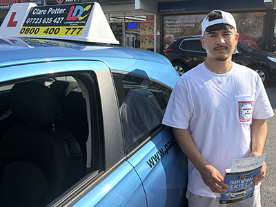 Ali Hasnai's Driving Test Pass Testimonial