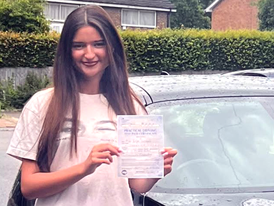 Talya's Driving Test Pass Testimonial