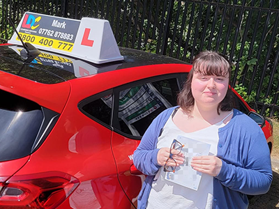 Niamh's Driving Test Pass Testimonial