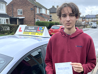 Louis Kiching's Driving Test Pass Testimonial