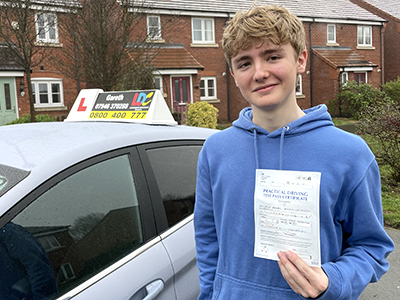 Jacob Cavanagh's Driving Test Pass Testimonial