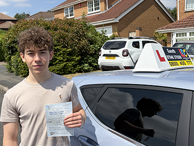Dante Sepede's Driving Test Pass Testimonial