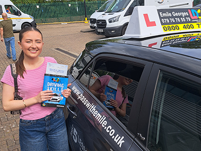 Grace Rider's Driving Test Pass Testimonial