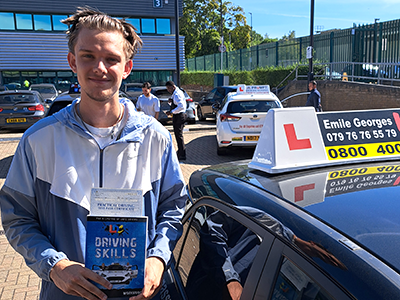 Freddie Wright's Driving Test Pass Testimonial