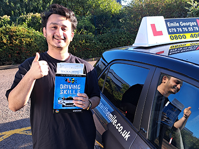Sumanyu Sharma's Driving Test Pass Testimonial
