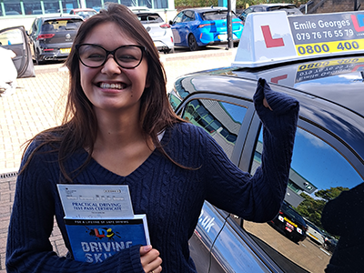 Perle Recoules's Driving Test Pass Testimonial