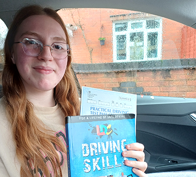 Lily P's Driving Test Pass Testimonial