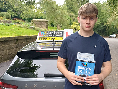 Harvey D's Driving Test Pass Testimonial