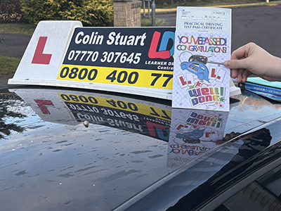 Logan Cameron's Driving Test Pass Testimonial