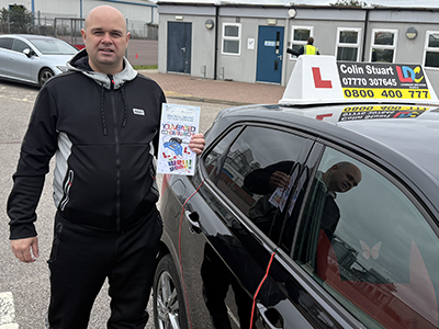 John Shields's Driving Test Pass Testimonial