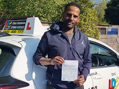 Maluken Aschalew's Driving Test Pass Testimonial