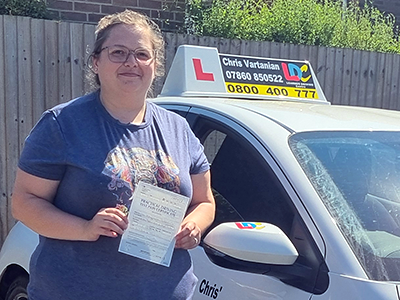 Kayleih Jordan's Driving Test Pass Testimonial