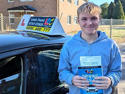 Charlie Ogden's Driving Test Pass Testimonial