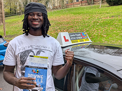 Marvin Asante's Driving Test Pass Testimonial