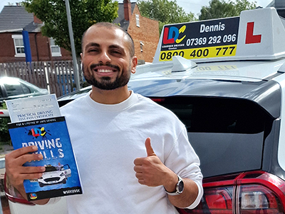 Muhammed El Khouly's Driving Test Pass Testimonial